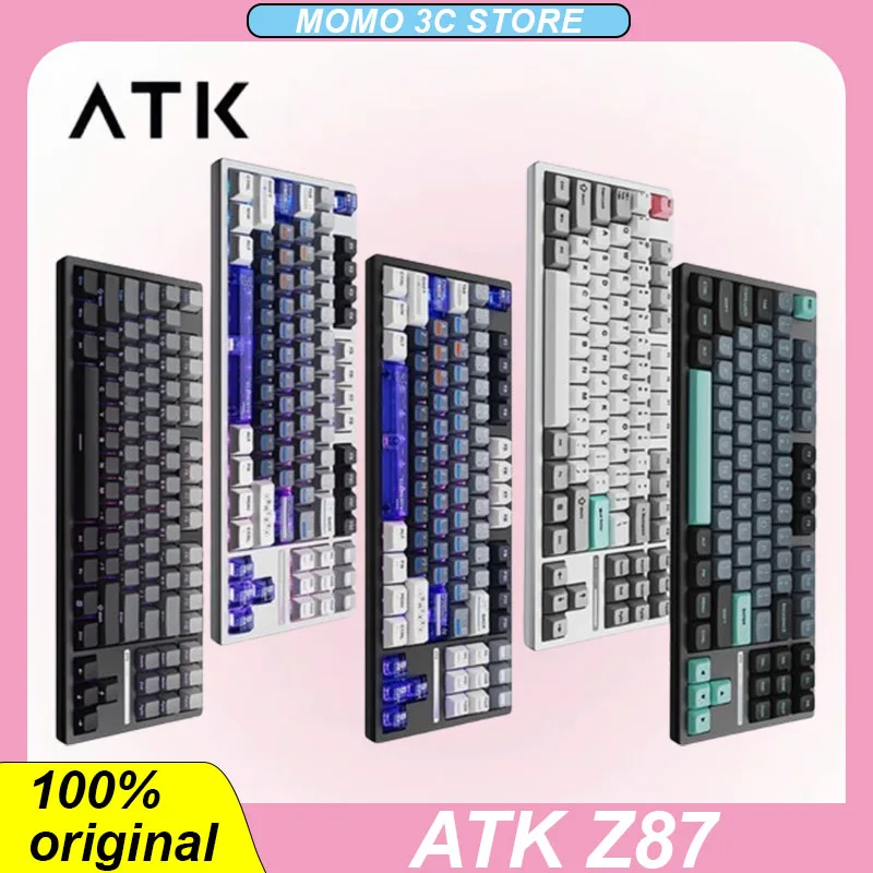 Atk Z87 Mechanical Keyboard Wireless 3mode Hot Plug Semi Aluminum Alloy Gasket RGB Customized PC Gaming E-Sport Keyboards Laptop
Atk Z87 Mechanical Keyboard Wireless 3mode Hot Plug Semi Aluminum Alloy Gasket RGB Customized PC Gaming E-Sport Keyboards Laptop
