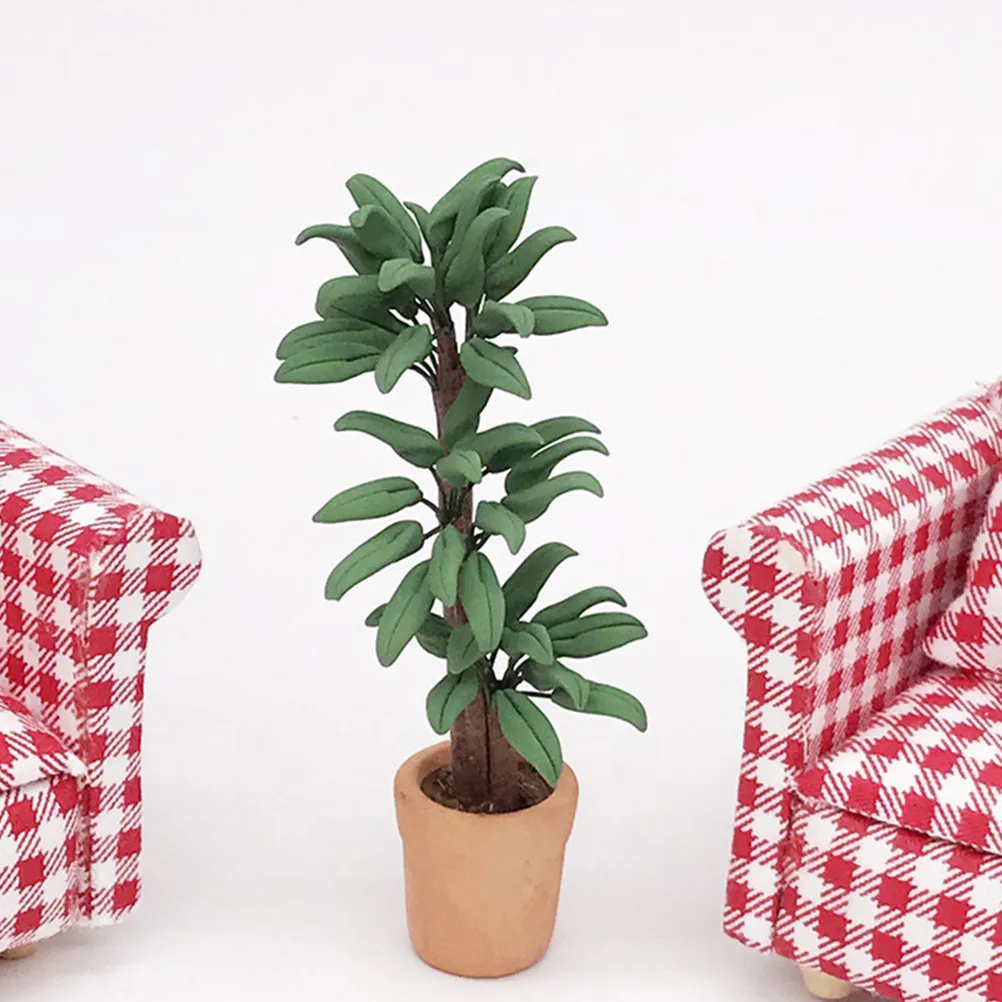 2Pcs Miniature Furniture Greenery Simulation Potted Plant Realistic Bonsai Decor for Dollhouse Garden Landscaping Ornament
2Pcs Miniature Furniture Greenery Simulation Potted Plant Realistic Bonsai Decor for Dollhouse Garden Landscaping Ornament