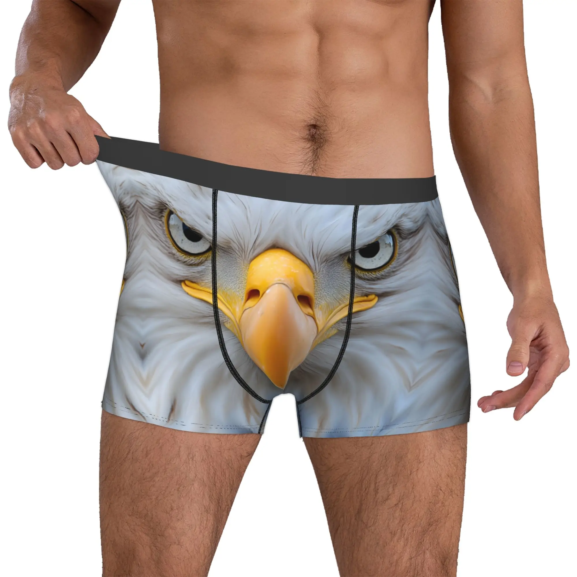 Custom Eagle Animal Head Underwear Men Breathable Motor Boxer Briefs Shorts Panties Soft Underpants For Male
Custom Eagle Animal Head Underwear Men Breathable Motor Boxer Briefs Shorts Panties Soft Underpants For Male