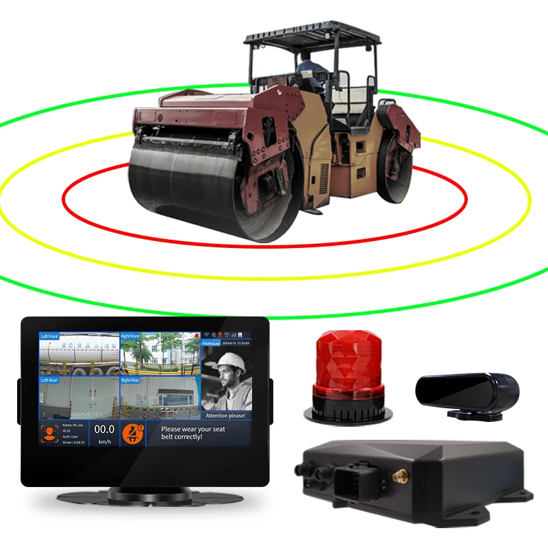 Активная система предотвращения столкновений с приложением для тяжелых транспортных средств, пешеход, AI-камера, обнаружение на роликах, вилочный погрузчик
Активная система предотвращения столкновений с приложением для тяжелых транспортных средств, пешеход, AI-камера, обнаружение на роликах, вилочный погрузчик