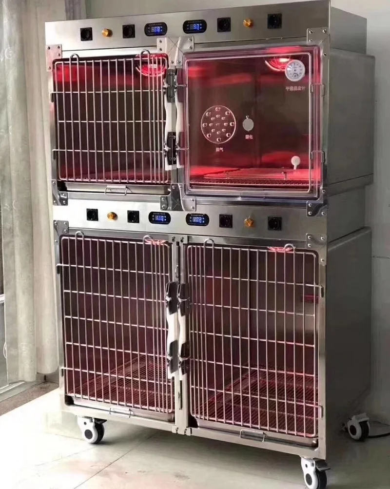 Высококачественное профессиональное ветеринарное оборудование ICU Cage кислородный инструмент ICU
Высококачественное профессиональное ветеринарное оборудование ICU Cage кислородный инструмент ICU