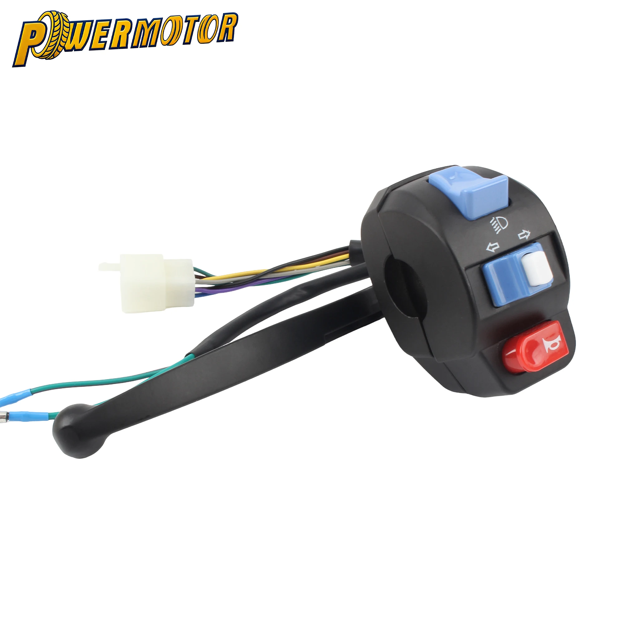 Motorcycle Scooter 7/8" Left Switch Assembly Light Switch Horn Button Turn Signal Button Drum Disc Brake Lever For GY6 50-125cc
Motorcycle Scooter 7/8" Left Switch Assembly Light Switch Horn Button Turn Signal Button Drum Disc Brake Lever For GY6 50-125cc