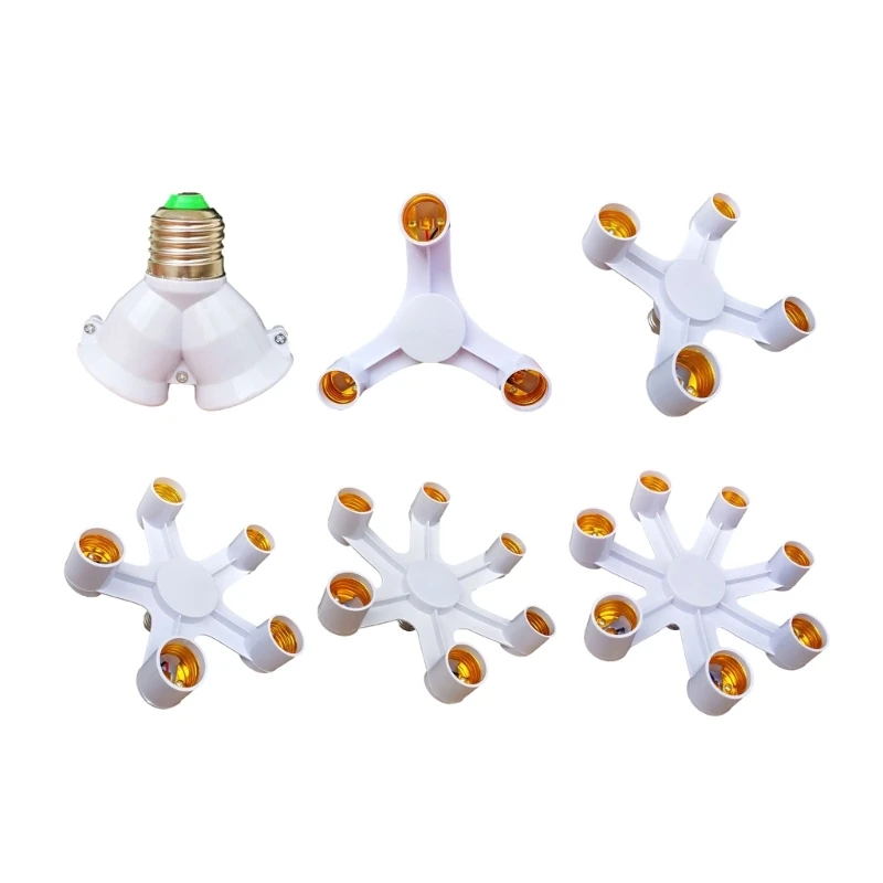 L74B E27 to E27 LED Bulb Lamp Holder 2/3/4/5/6/7 in 1 E27 Base Socket Splitter LED Lamp Socket Light Bulb Adapter Holder
L74B E27 to E27 LED Bulb Lamp Holder 2/3/4/5/6/7 in 1 E27 Base Socket Splitter LED Lamp Socket Light Bulb Adapter Holder