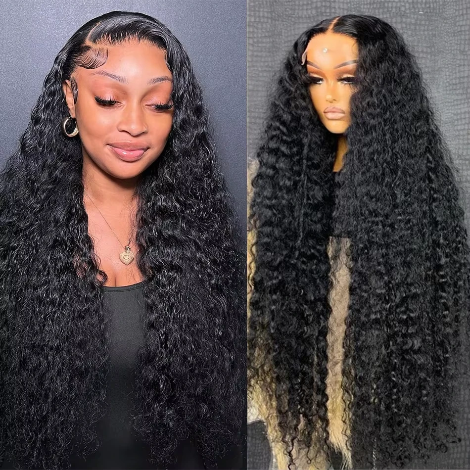 13x6 Lace Front Deep Wave Human Hair 200 Density Curly 13x4 Water Wave 30 40 Inch Wig Pre Plucked HD Lace Frontal Glueless Wigs
13x6 Lace Front Deep Wave Human Hair 200 Density Curly 13x4 Water Wave 30 40 Inch Wig Pre Plucked HD Lace Frontal Glueless Wigs