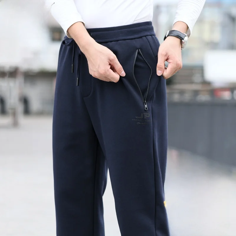 Высококачественные мужские спортивные брюки из чистого хлопка, прямые свободные повседневные брюки для мужчин среднего возраста, весенне-осенние длинные брюки
Высококачественные мужские спортивные брюки из чистого хлопка, прямые свободные повседневные брюки для мужчин среднего возраста, весенне-осенние длинные брюки