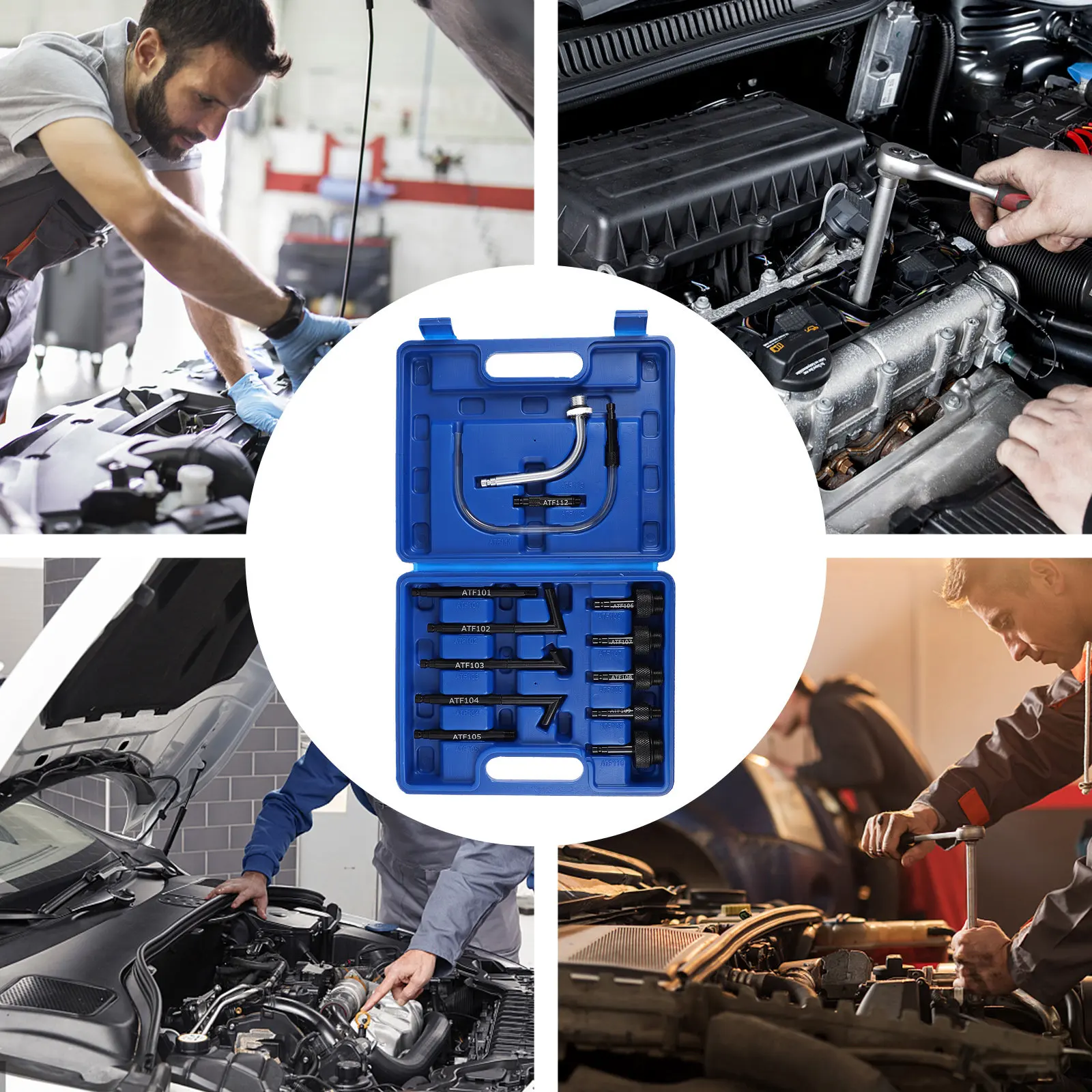 1Set Transmission Fluid Oil Change Adapter Professional Steel Oil Refilling Connector Tool for Manual Automatic Vehicles
1Set Transmission Fluid Oil Change Adapter Professional Steel Oil Refilling Connector Tool for Manual Automatic Vehicles