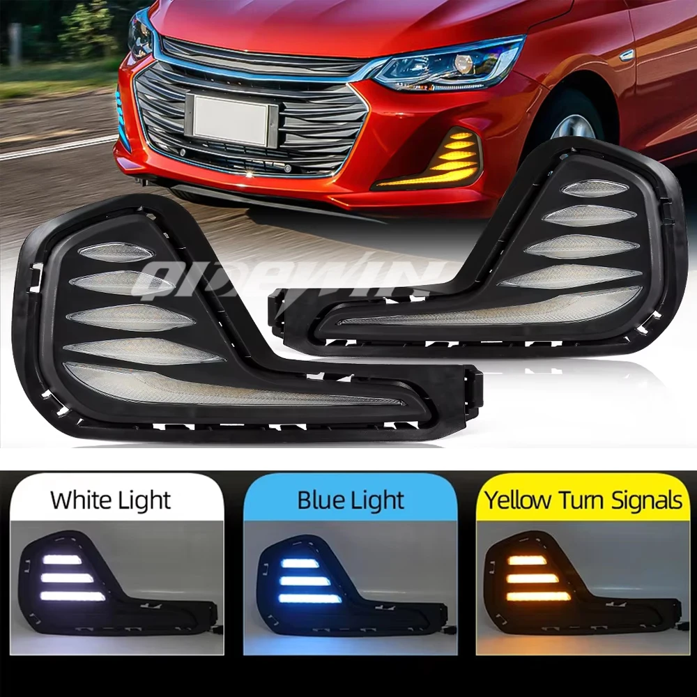 LED Daytime Running Light For Chevrolet Cavalier 2019 2020 2021 2022 DRL LED Fog Lamp Dynamic Yellow Turn Signal Car 12V
LED Daytime Running Light For Chevrolet Cavalier 2019 2020 2021 2022 DRL LED Fog Lamp Dynamic Yellow Turn Signal Car 12V