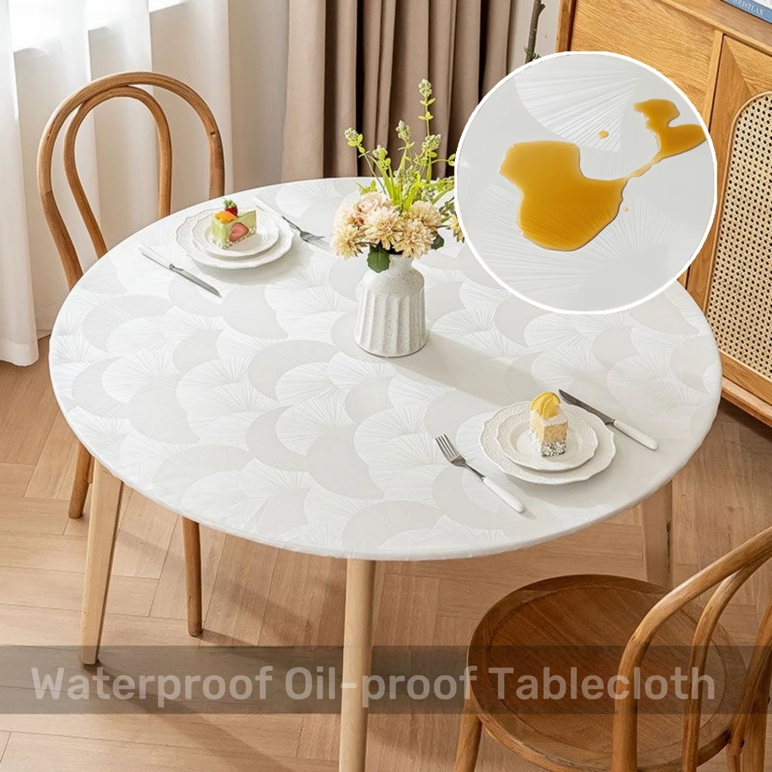 Non-slip Round Fitted Tablecloth Vinyl Tabel Cover Waterproof Oil-Proof with carving figure Table Cloth Plastic Table Protector
Non-slip Round Fitted Tablecloth Vinyl Tabel Cover Waterproof Oil-Proof with carving figure Table Cloth Plastic Table Protector