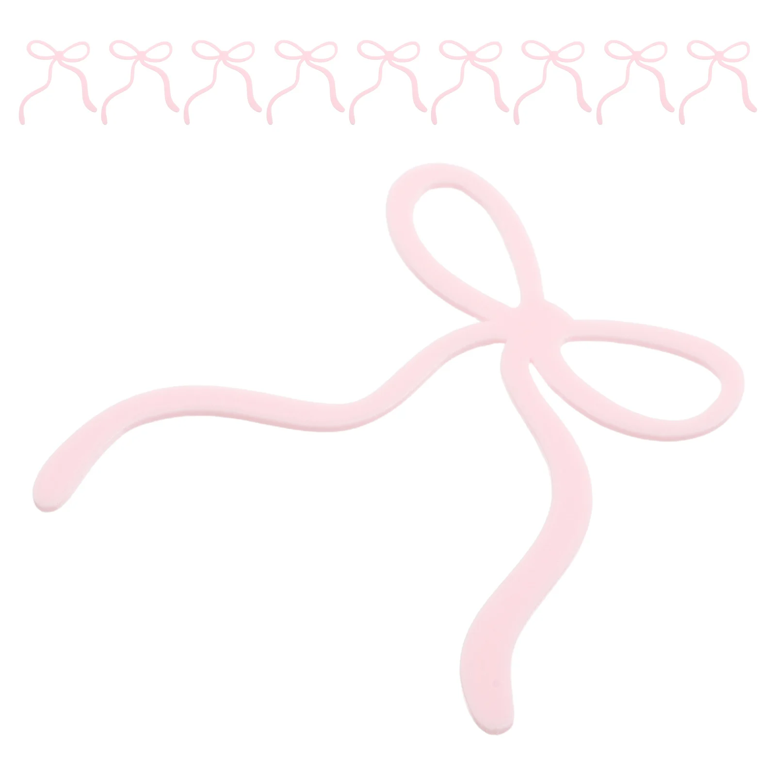 10 Pcs Bow Cake Decoration Bowknot Ornament Topper for Weddings Anniversary Acrylic Decorations Cakes
10 Pcs Bow Cake Decoration Bowknot Ornament Topper for Weddings Anniversary Acrylic Decorations Cakes