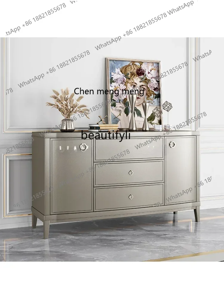 M182 American Light Luxury Solid Wood Sideboard Wine Cabinet Post-Modern Champagne Locker Entrance Entrance Curio Cabinet
M182 American Light Luxury Solid Wood Sideboard Wine Cabinet Post-Modern Champagne Locker Entrance Entrance Curio Cabinet