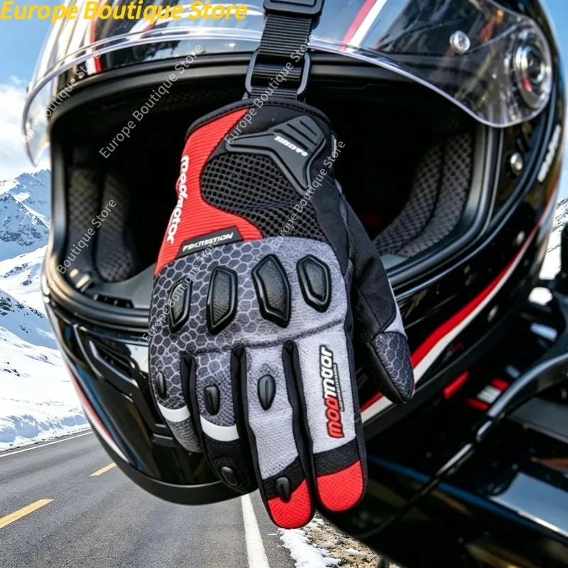 Madmotor Anti Fall Shock Absorption Full Finger Motorcycle Gloves 4 Seasons Breathable Riding Gear For Men Women
Madmotor Anti Fall Shock Absorption Full Finger Motorcycle Gloves 4 Seasons Breathable Riding Gear For Men Women