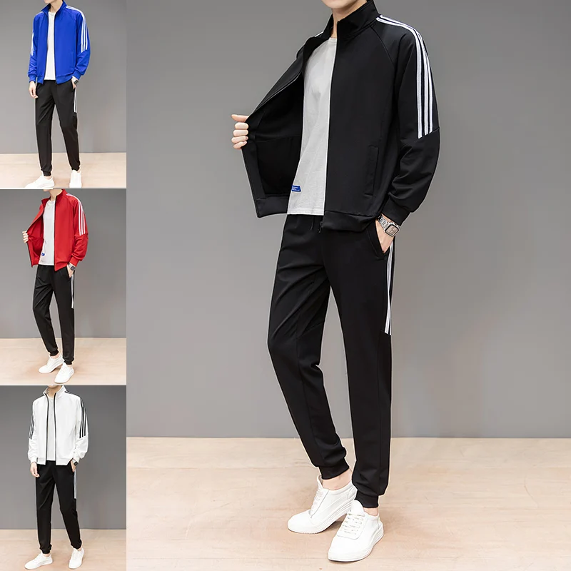 Sports set, men's school uniform, 2024, new toe tie cotton resistant jacket, sweater, casual pants, stand up collar bar set, two
Sports set, men's school uniform, 2024, new toe tie cotton resistant jacket, sweater, casual pants, stand up collar bar set, two
