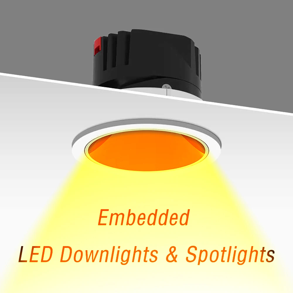 Recessed LED Downlight Dimmable Spotlight Anti-Glare Ceiling Lamps For Home LED Lighting Living Room Bedroom Kitchen Ac90V~260V
Recessed LED Downlight Dimmable Spotlight Anti-Glare Ceiling Lamps For Home LED Lighting Living Room Bedroom Kitchen Ac90V~260V