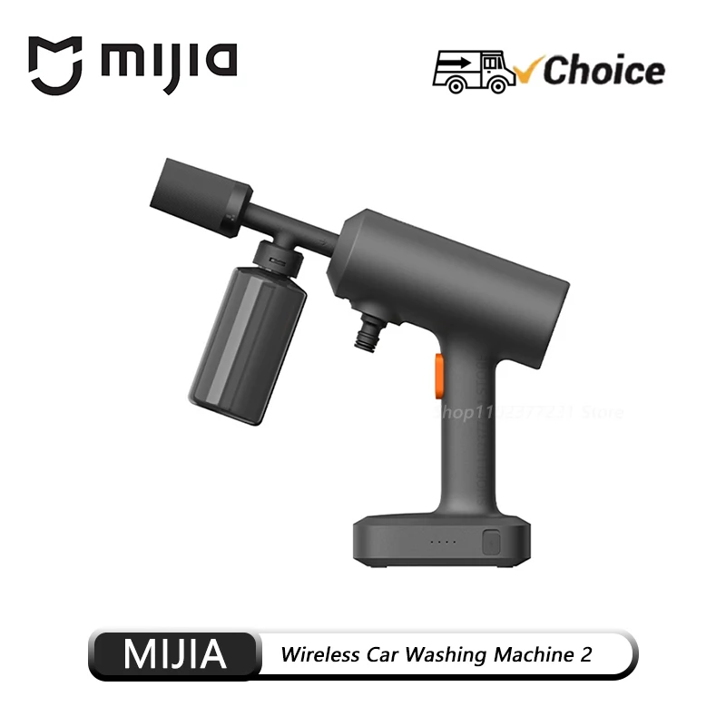 Original Mijia Wireless Car Washer 2 160L/h Large Water Volum Efficient Flushing High Pressure Wireless cleaning MI
Original Mijia Wireless Car Washer 2 160L/h Large Water Volum Efficient Flushing High Pressure Wireless cleaning MI