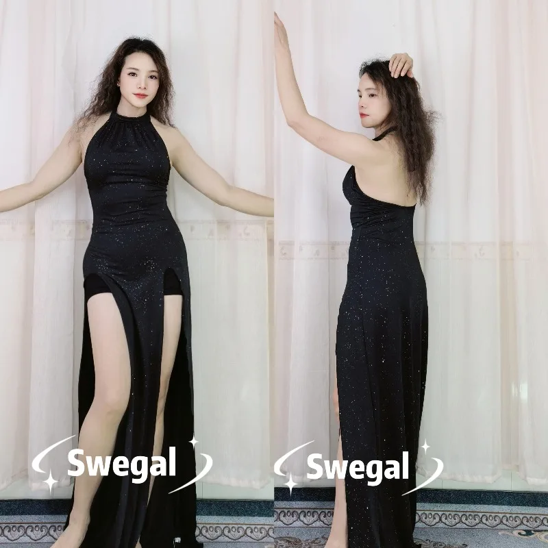 Customized Swegal Belly Dance Costumes Practice Dresses for Women Modal Sexy Dress Comes with Chest Cotton Bareback Pop Song
Customized Swegal Belly Dance Costumes Practice Dresses for Women Modal Sexy Dress Comes with Chest Cotton Bareback Pop Song