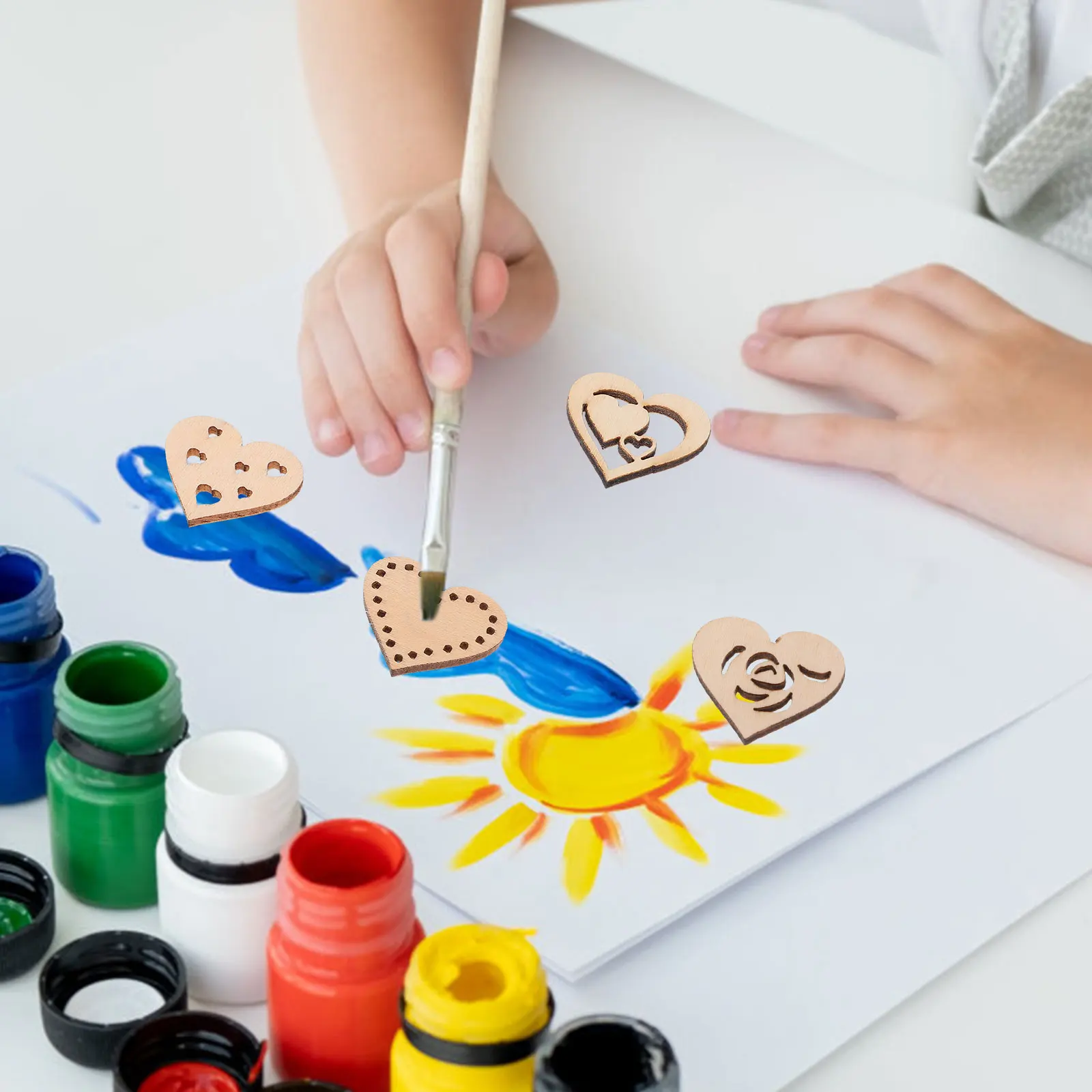 Набор для творчества: деревянные заготовки в форме сердца (1 комплект), необработанные деревянные элементы для поделок, материал для декора на дверь, окно, для дня рождения, свадьбы, Рождества
Набор для творчества: деревянные заготовки в форме сердца (1 комплект), необработанные деревянные элементы для поделок, материал для декора на дверь, окно, для дня рождения, свадьбы, Рождества