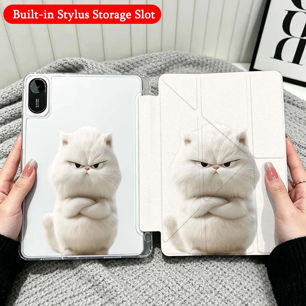 Black White Cat Cartoon Case For Xiaomi Redmi Poco Pad 5 6 7 8 Pro SE 11 11.2 12.1 Inch Transparent Y-Shaped Folding Tablet
Black White Cat Cartoon Case For Xiaomi Redmi Poco Pad 5 6 7 8 Pro SE 11 11.2 12.1 Inch Transparent Y-Shaped Folding Tablet