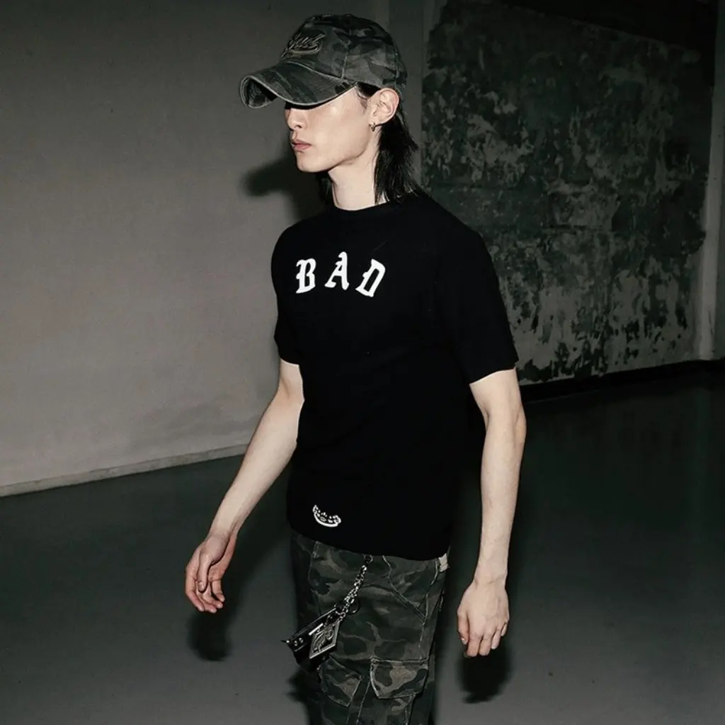 Women's Casual Sports T-shirt South Korea Badblood BcAC Series Summer Short-Sleeved Top Printed Design Hot Girls Style
Women's Casual Sports T-shirt South Korea Badblood BcAC Series Summer Short-Sleeved Top Printed Design Hot Girls Style