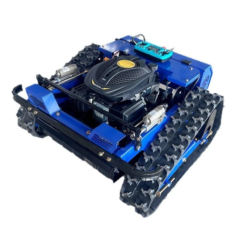 Remote control crawler mower, small mountain mower, orchard mower
Remote control crawler mower, small mountain mower, orchard mower