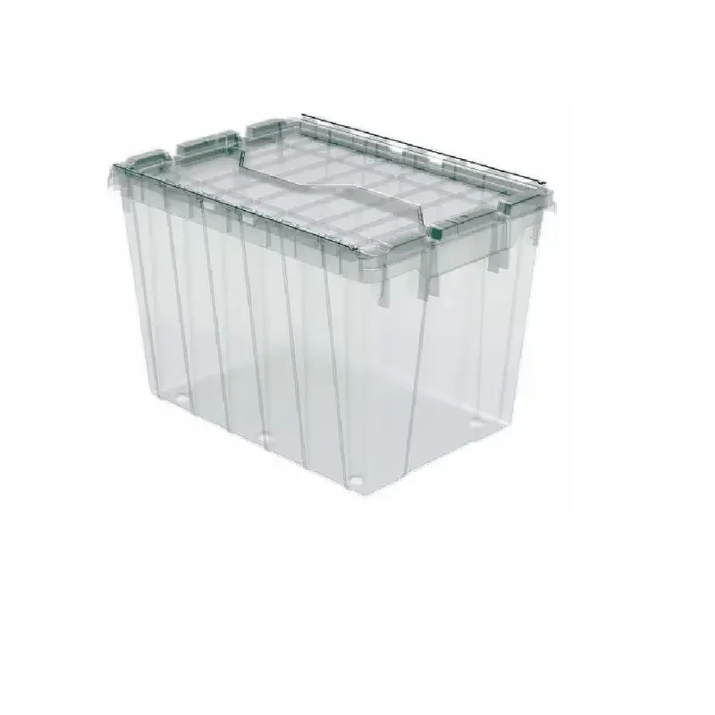 Attached Lid Container, 12 gal, 21 1/2 in L, 15 1/4 in W, 12 1/2 in H, Clear, Plastic, Steel Hinge
Attached Lid Container, 12 gal, 21 1/2 in L, 15 1/4 in W, 12 1/2 in H, Clear, Plastic, Steel Hinge