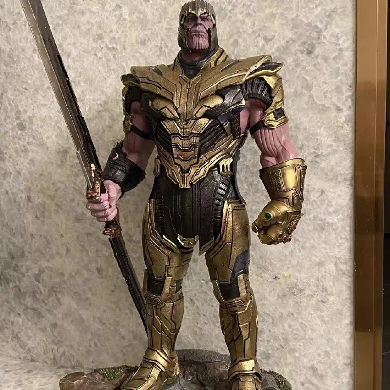 Коллекционная статуэтка Таноса из смолы, стоящая на подставке, для рабочего стола, серия «Мстители»
Коллекционная статуэтка Таноса из смолы, стоящая на подставке, для рабочего стола, серия «Мстители»