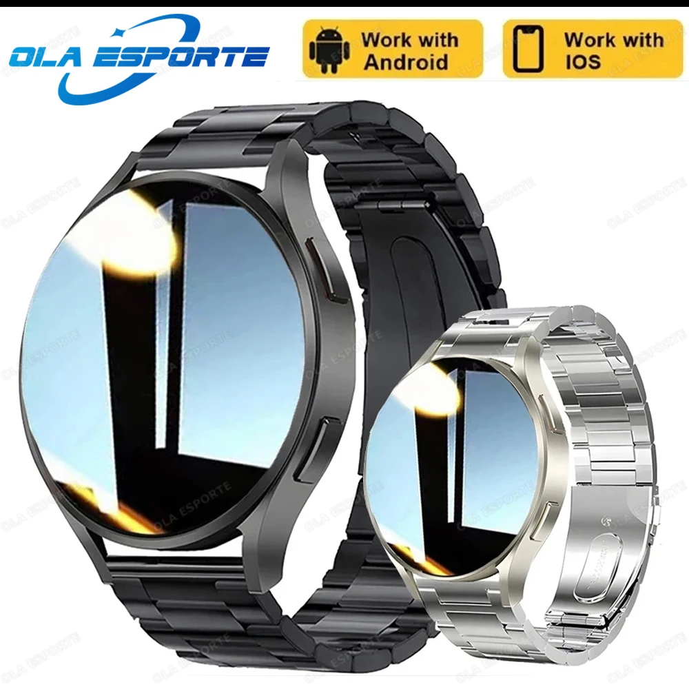 New Voice Call Smart Watch 2025 For Galaxy Watch 7 Women Men Health Monitor GPS Sport Waterproof Bluetooth Call Smartwatch GT1
New Voice Call Smart Watch 2025 For Galaxy Watch 7 Women Men Health Monitor GPS Sport Waterproof Bluetooth Call Smartwatch GT1