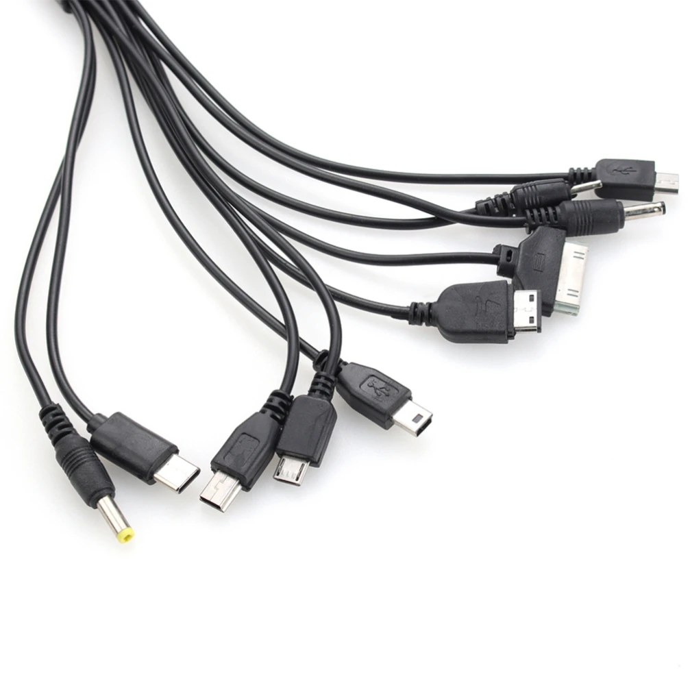 200pcs 10 in 1 Multi-head Charge Charging Cable Multi-function USB Data Wire Cord
200pcs 10 in 1 Multi-head Charge Charging Cable Multi-function USB Data Wire Cord