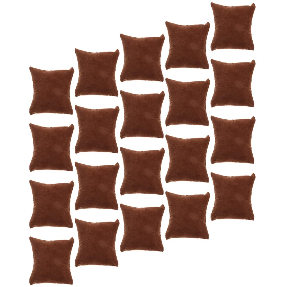 20pcs Watch Pillows Small Brown 7 5x8 5cm Display Jewelry Cushions for Box Professional Watch Holder Pillow Storage
20pcs Watch Pillows Small Brown 7 5x8 5cm Display Jewelry Cushions for Box Professional Watch Holder Pillow Storage