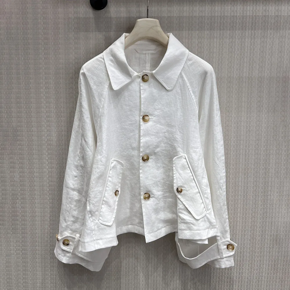 High-quality 2026 new style women's solid-color fashionable coat, decorated with buttons, a versatile coat xy150520
High-quality 2026 new style women's solid-color fashionable coat, decorated with buttons, a versatile coat xy150520