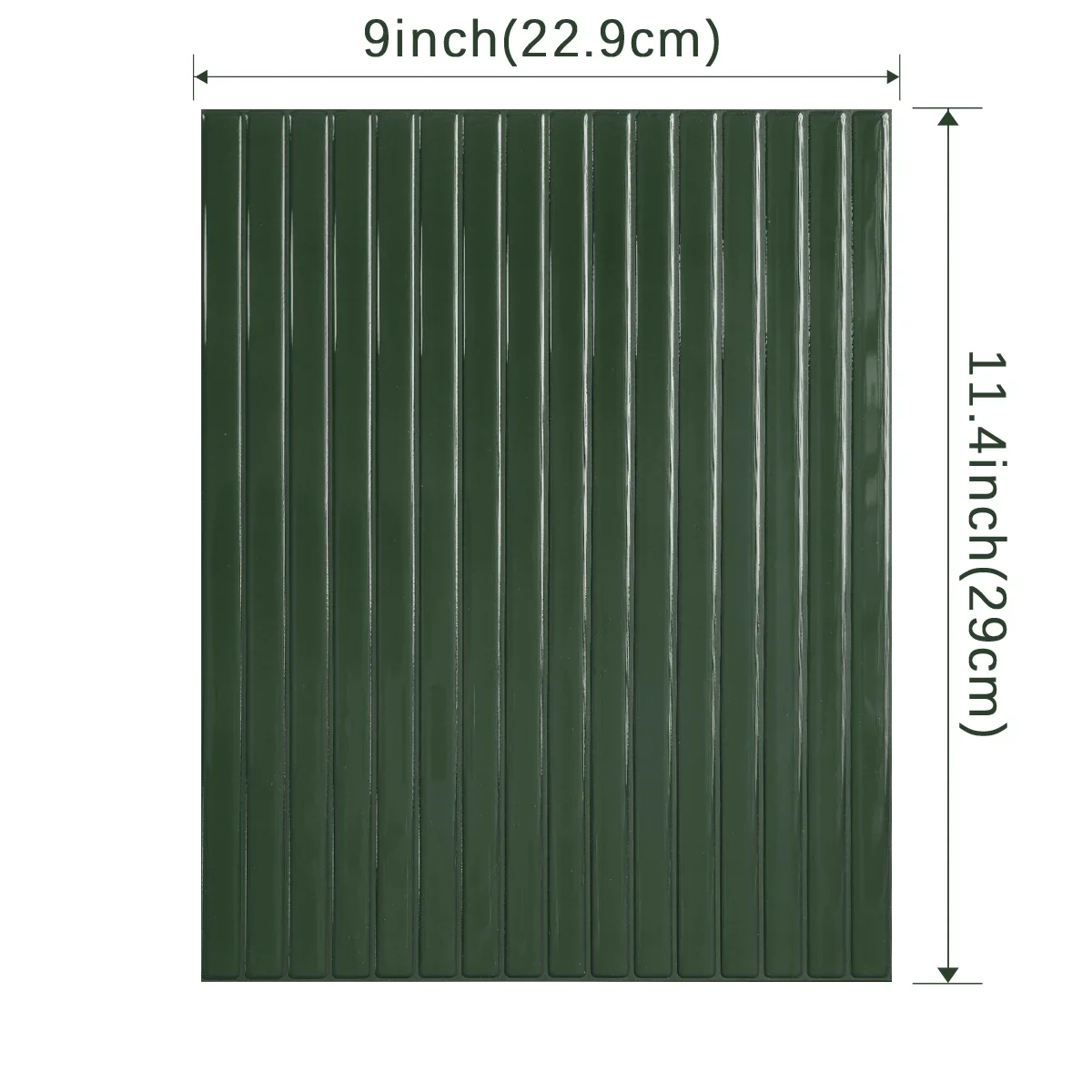 Self-Adhesive Striped Wall Panels - 22.9x29cm Heavy-Duty Backsplash Stickers, Waterproof Kitchen DIY Home Renovation Decor
Self-Adhesive Striped Wall Panels - 22.9x29cm Heavy-Duty Backsplash Stickers, Waterproof Kitchen DIY Home Renovation Decor