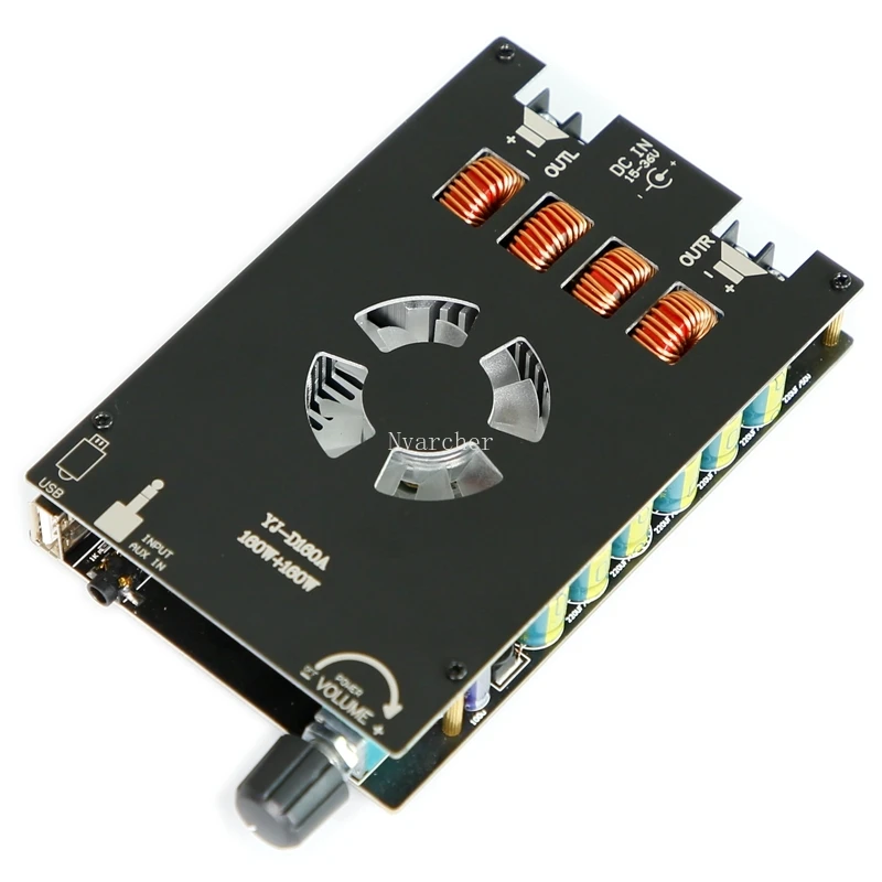 Nvarcher TDA7498E two-channel Digital Power Amplifier Board160W+160W Class D Audio
Nvarcher TDA7498E two-channel Digital Power Amplifier Board160W+160W Class D Audio
