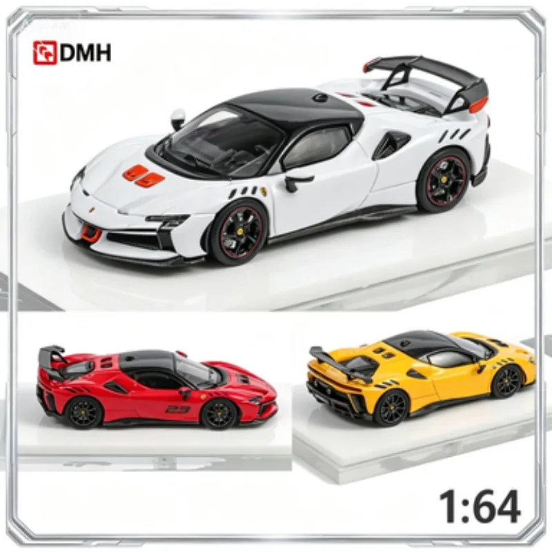 DMH 1:64 supercar SF90, die-cast alloy car model, adult high-end static display piece, men's gift, holiday gift.
DMH 1:64 supercar SF90, die-cast alloy car model, adult high-end static display piece, men's gift, holiday gift.