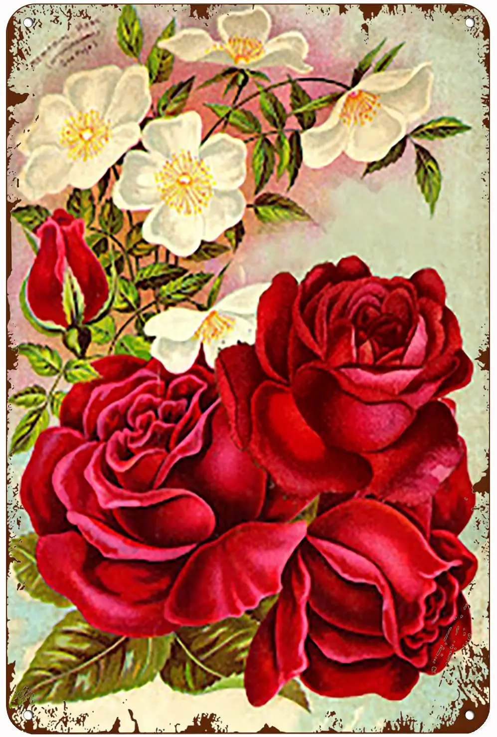 Xiddxu Vintage Tin Metal Sign Vintage Rose Poster Decor Poster Wall Art Decor Kitchen for Home Cafes Sign 8x12 Inch Plaque
Xiddxu Vintage Tin Metal Sign Vintage Rose Poster Decor Poster Wall Art Decor Kitchen for Home Cafes Sign 8x12 Inch Plaque