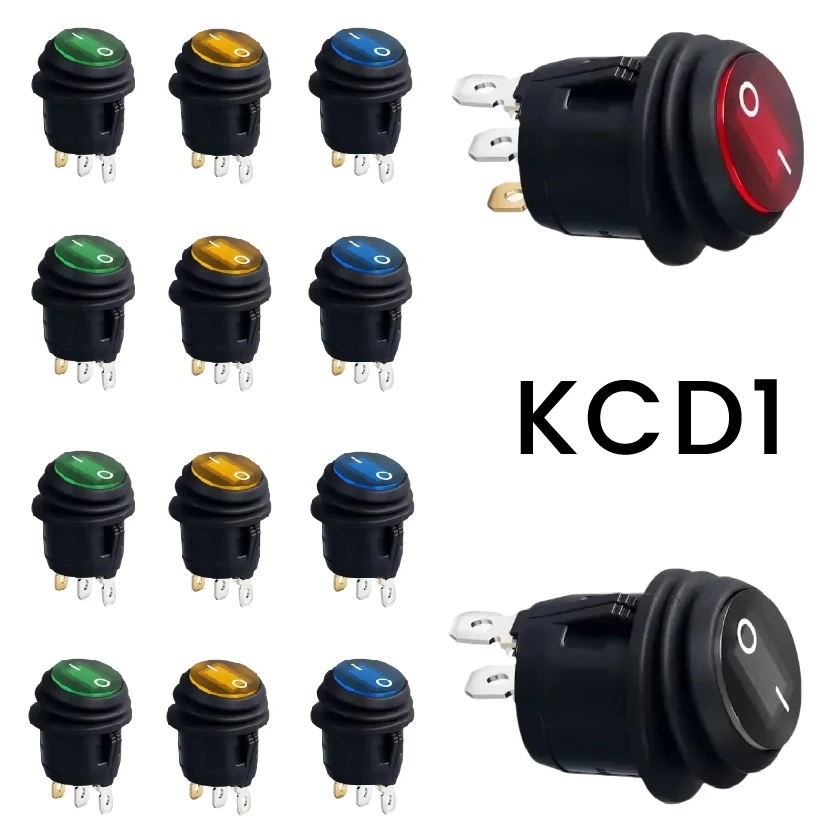 20 мм кнопка включения выключения 2 3-контактный KCD1 круглый мини-кулисный переключатель питания с подсветкой
20 мм кнопка включения выключения 2 3-контактный KCD1 круглый мини-кулисный переключатель питания с подсветкой