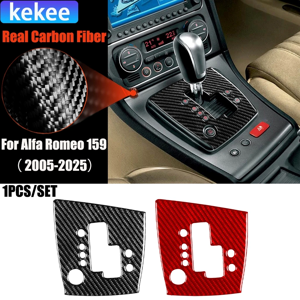 Carbon Fiber Car Accessories Automatic Gear Shift Panel Modified Interior Trim Cover Soft Sticker For Alfa Romeo 159 2005-2025
Carbon Fiber Car Accessories Automatic Gear Shift Panel Modified Interior Trim Cover Soft Sticker For Alfa Romeo 159 2005-2025