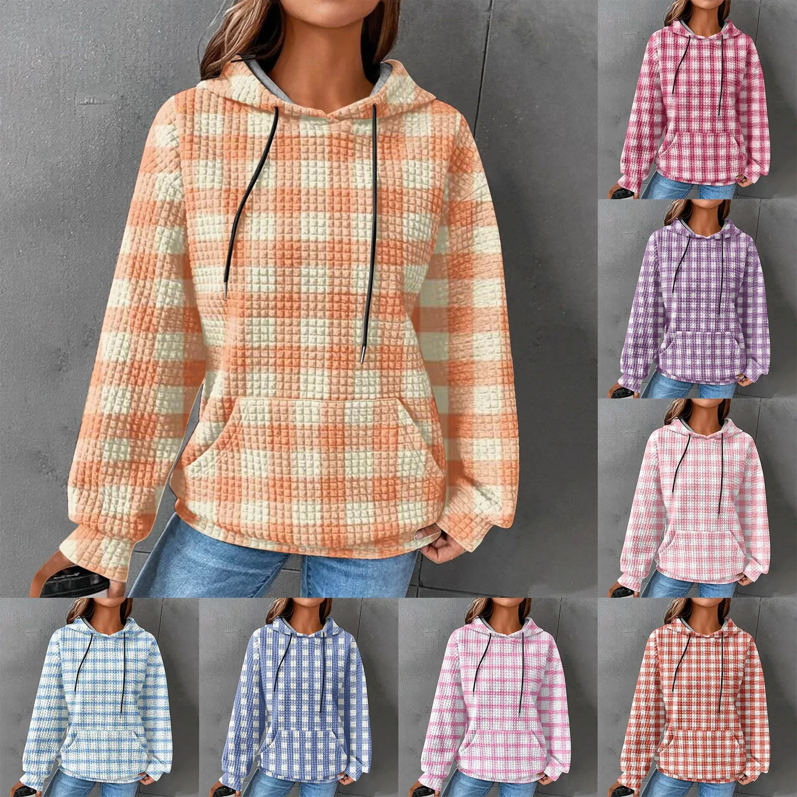 Women Knit Cute Hoodies Drawstring Pullover Sweatshirts Casual Tunic Woman's Hoodies Lightweight Sweatshirts for Women Zip up
Women Knit Cute Hoodies Drawstring Pullover Sweatshirts Casual Tunic Woman's Hoodies Lightweight Sweatshirts for Women Zip up