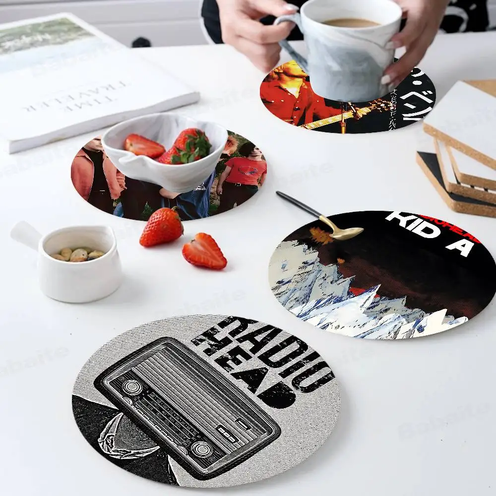 Hot Rock Music Band R-Radiohead Natural Wood Coaster Creative Cartoon Absorbent Cushion Coffee Mug Cushion Insulation Cushion
Hot Rock Music Band R-Radiohead Natural Wood Coaster Creative Cartoon Absorbent Cushion Coffee Mug Cushion Insulation Cushion
