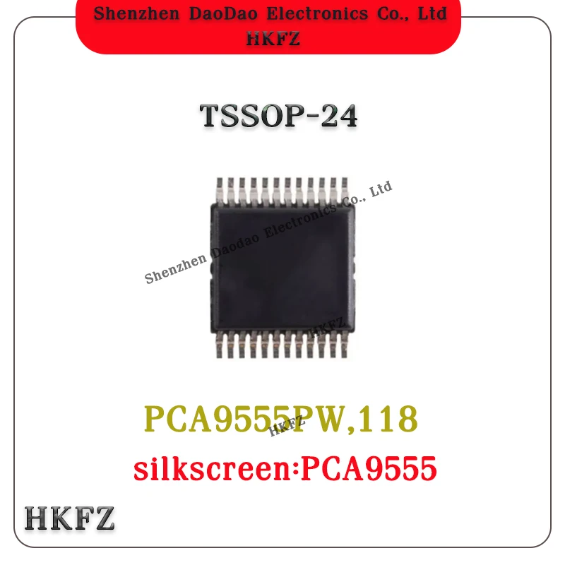 new original PCA9555PW,118 Silk printing PCA9555 TSSOP-24 ic chip
new original PCA9555PW,118 Silk printing PCA9555 TSSOP-24 ic chip