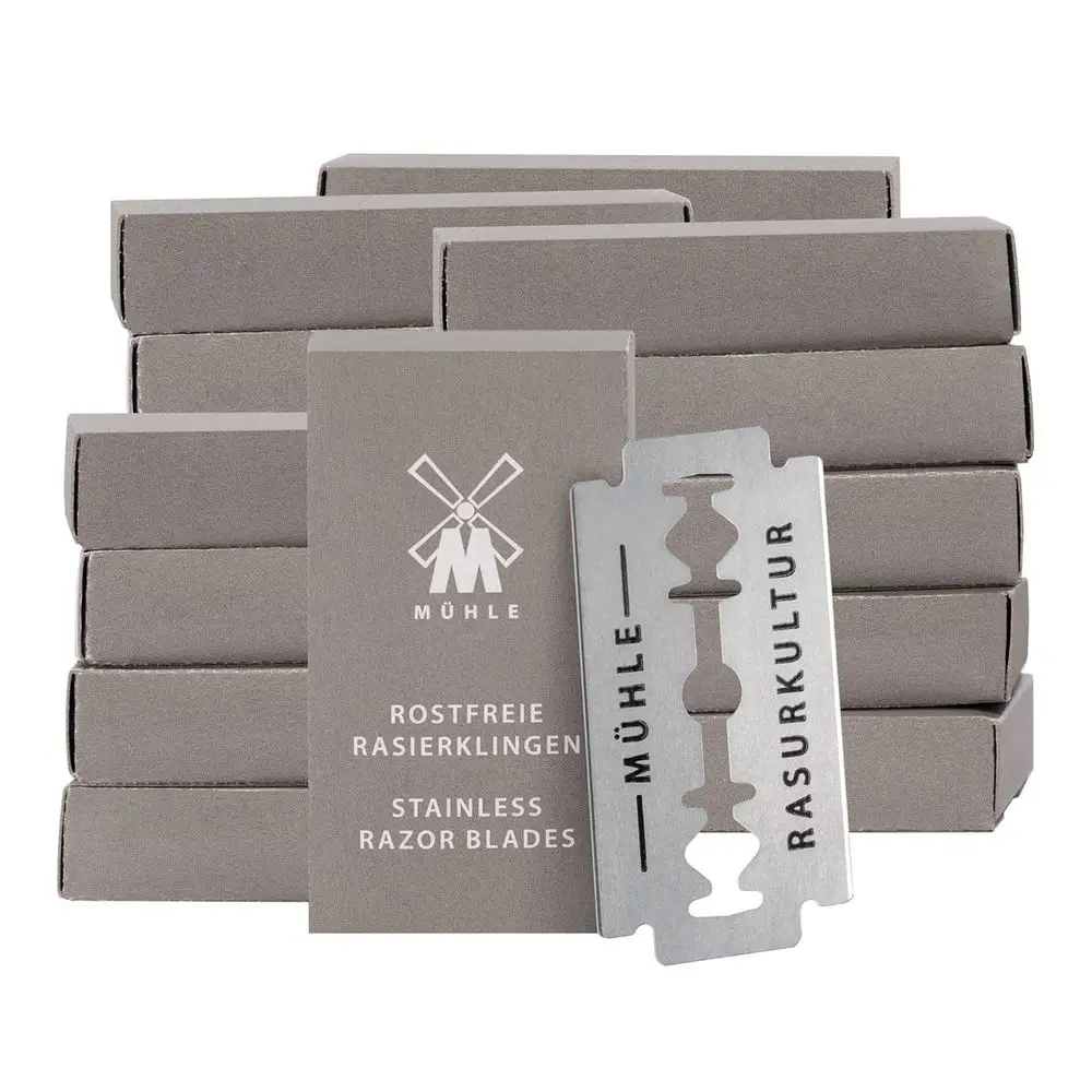 200 Pack Safety Blades in Stainless Steel
200 Pack Safety Blades in Stainless Steel