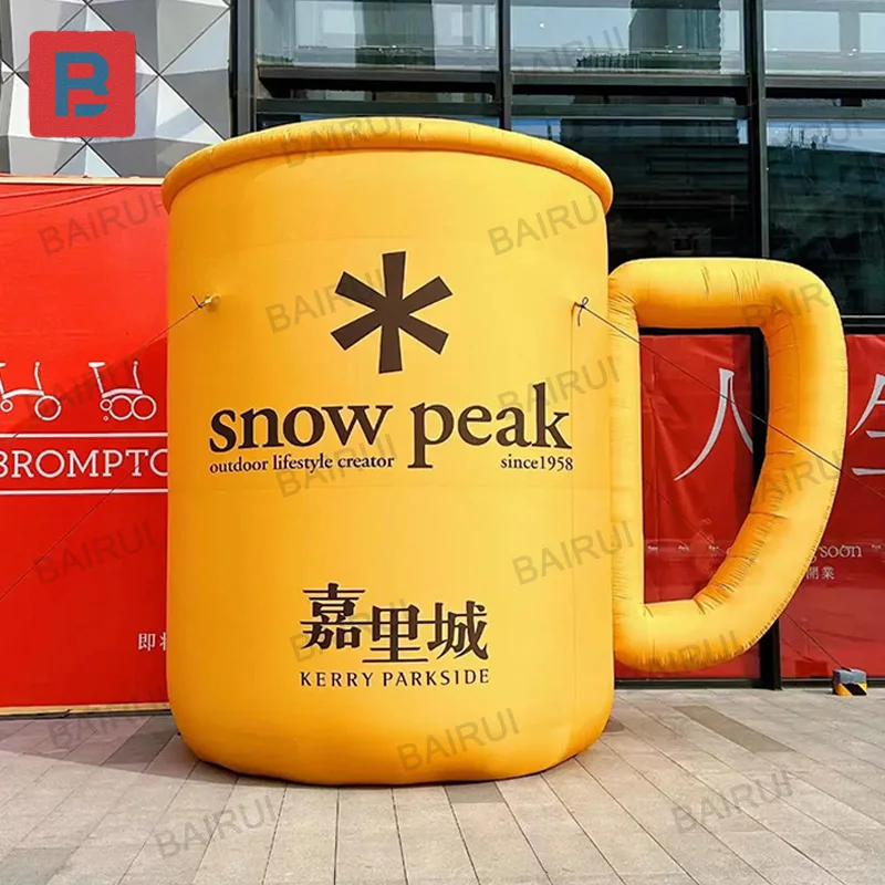 Yellow inflatable cup customize giant balloon beverage cups drinking shop advertising decoration
Yellow inflatable cup customize giant balloon beverage cups drinking shop advertising decoration