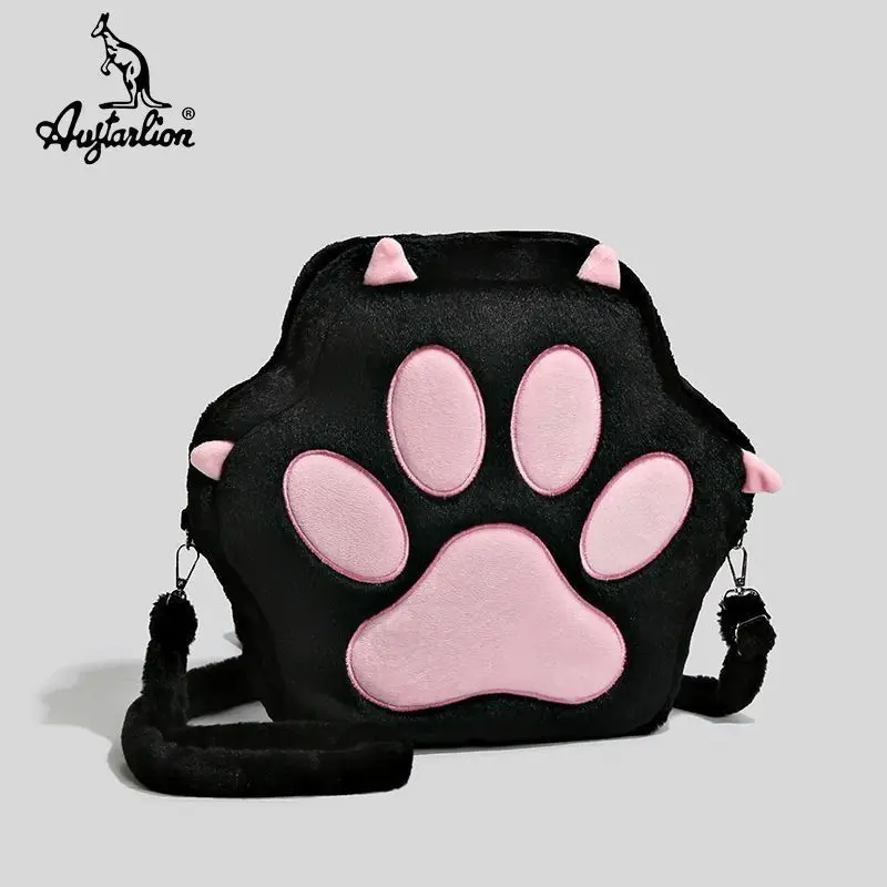 Cat Paw Plush For Women High Appearance Ugly Cute Quirky Single Shoulder Bag Large Capacity Backpack
Cat Paw Plush For Women High Appearance Ugly Cute Quirky Single Shoulder Bag Large Capacity Backpack