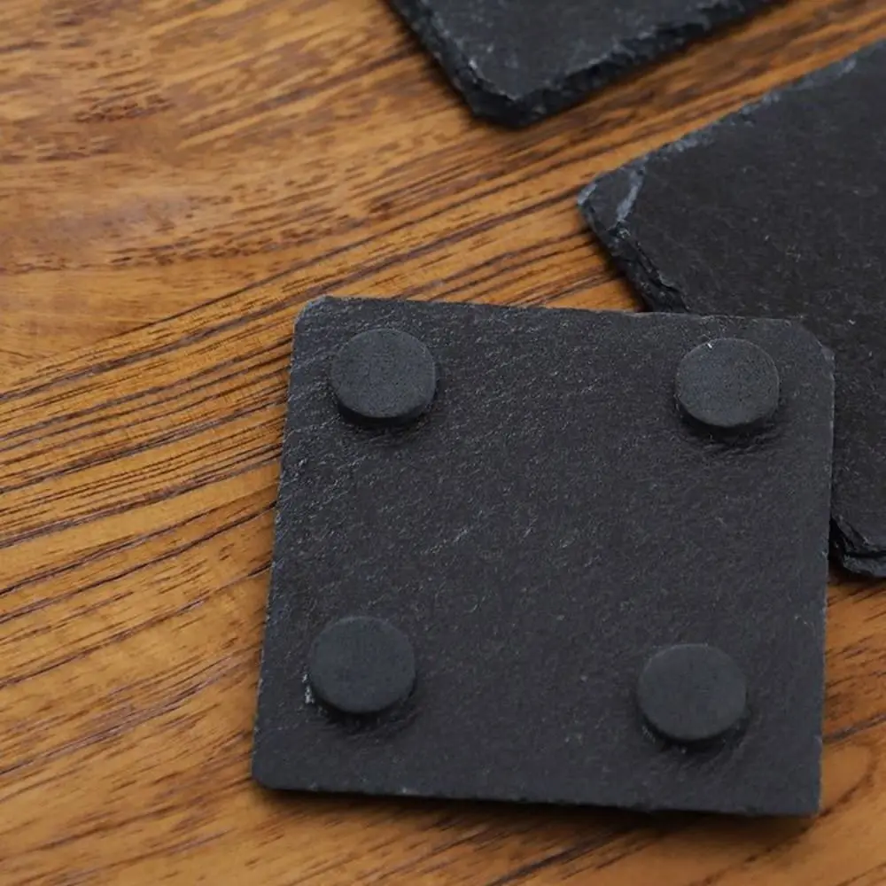Natural Slate Stone Slab Natural Slate Coaster Heat Resistant Reusable Drink Coaster Japanese Style Anti Slip Cup Rock Coaster
Natural Slate Stone Slab Natural Slate Coaster Heat Resistant Reusable Drink Coaster Japanese Style Anti Slip Cup Rock Coaster