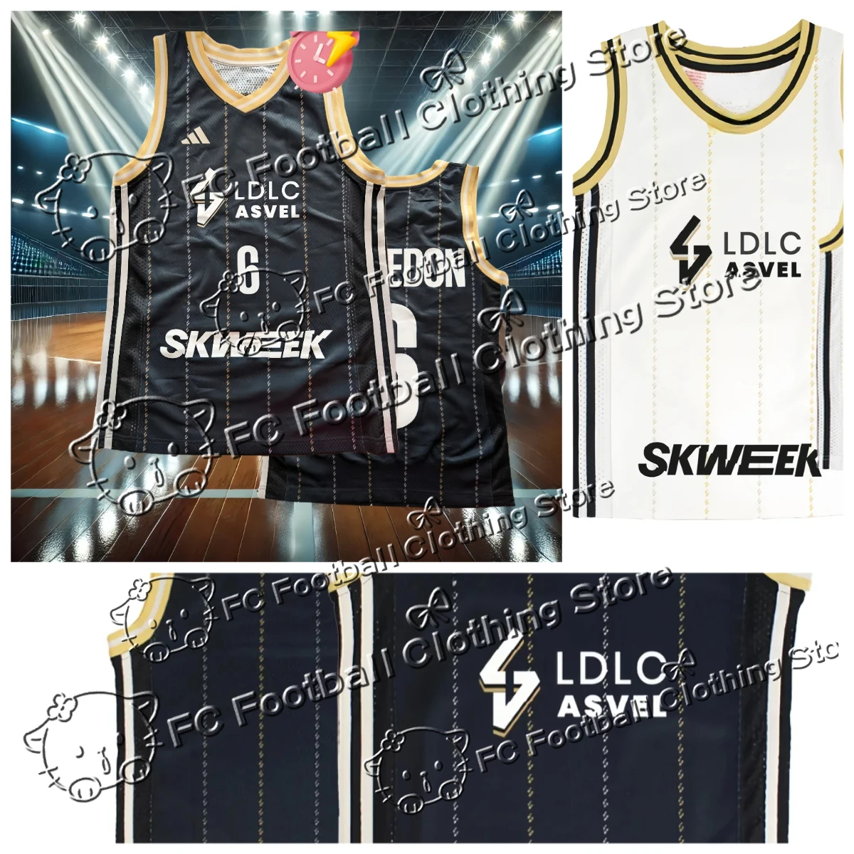 ASVEL 2024-25 European Away Basketball Jersey Vest - Outdoor Sports Fan Vest for Adults and Kids, Beach Vest
ASVEL 2024-25 European Away Basketball Jersey Vest - Outdoor Sports Fan Vest for Adults and Kids, Beach Vest