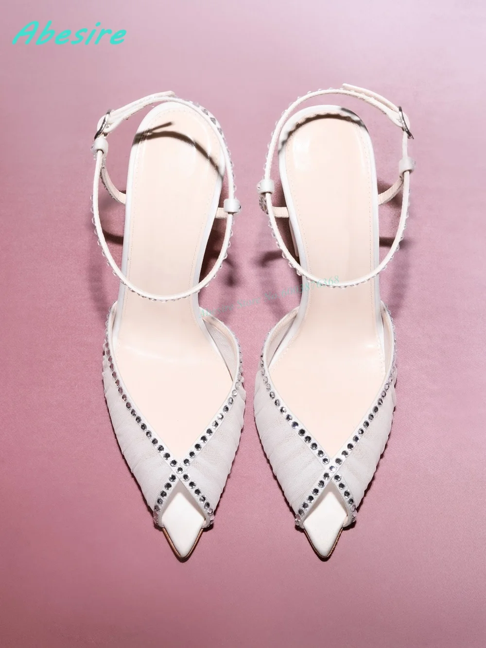 Crystal Patchwork T-Tied Peep Toe Sandals Pointed Toe Chunky Heel Ankle-Buckle Shoes for Women Elegant Summer Daily Shoes New
Crystal Patchwork T-Tied Peep Toe Sandals Pointed Toe Chunky Heel Ankle-Buckle Shoes for Women Elegant Summer Daily Shoes New