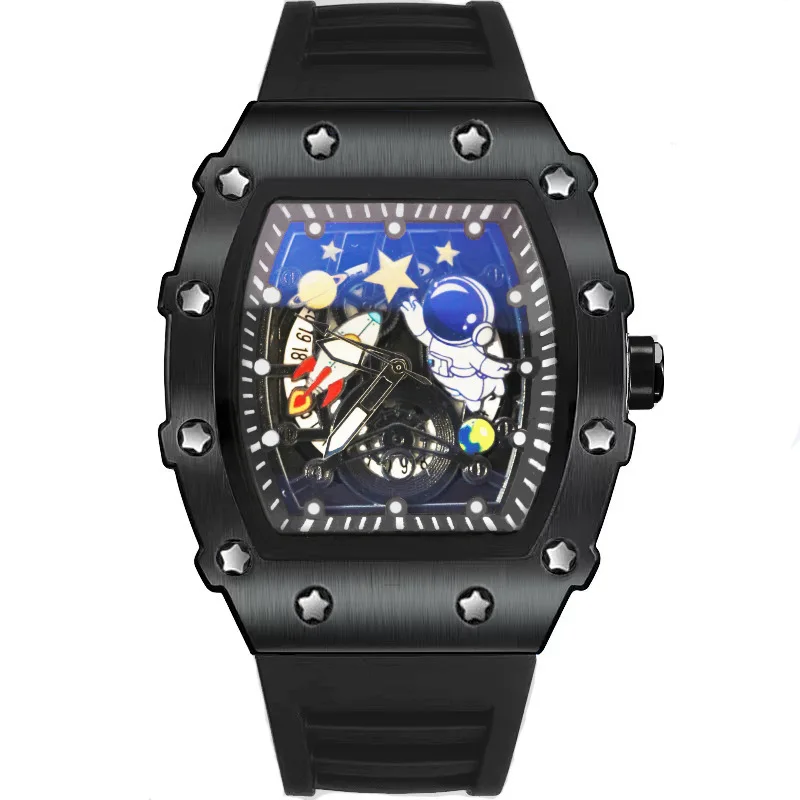 Skeleton Dial Quartz Watch Men Astronaut Top Brand Luxury Steel Fashion Classic Watch Waterproof Male Clock Relogio Masculino
Skeleton Dial Quartz Watch Men Astronaut Top Brand Luxury Steel Fashion Classic Watch Waterproof Male Clock Relogio Masculino