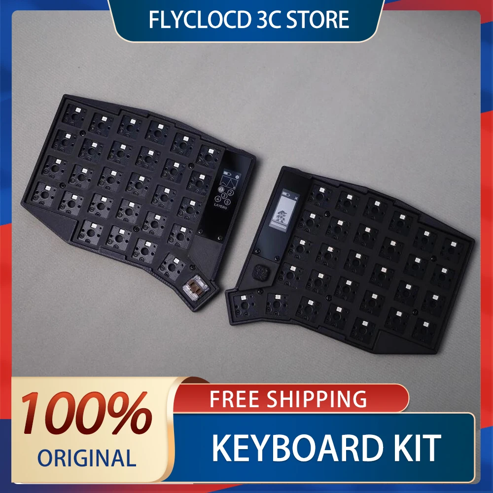 Sofle Split Keyboard Kit Dual Mode Bluetooth 2.4G Wireless Split Keyboard Kit Customize Hotswap 58 Keys Choc Switch ZMK PC Gamer
Sofle Split Keyboard Kit Dual Mode Bluetooth 2.4G Wireless Split Keyboard Kit Customize Hotswap 58 Keys Choc Switch ZMK PC Gamer