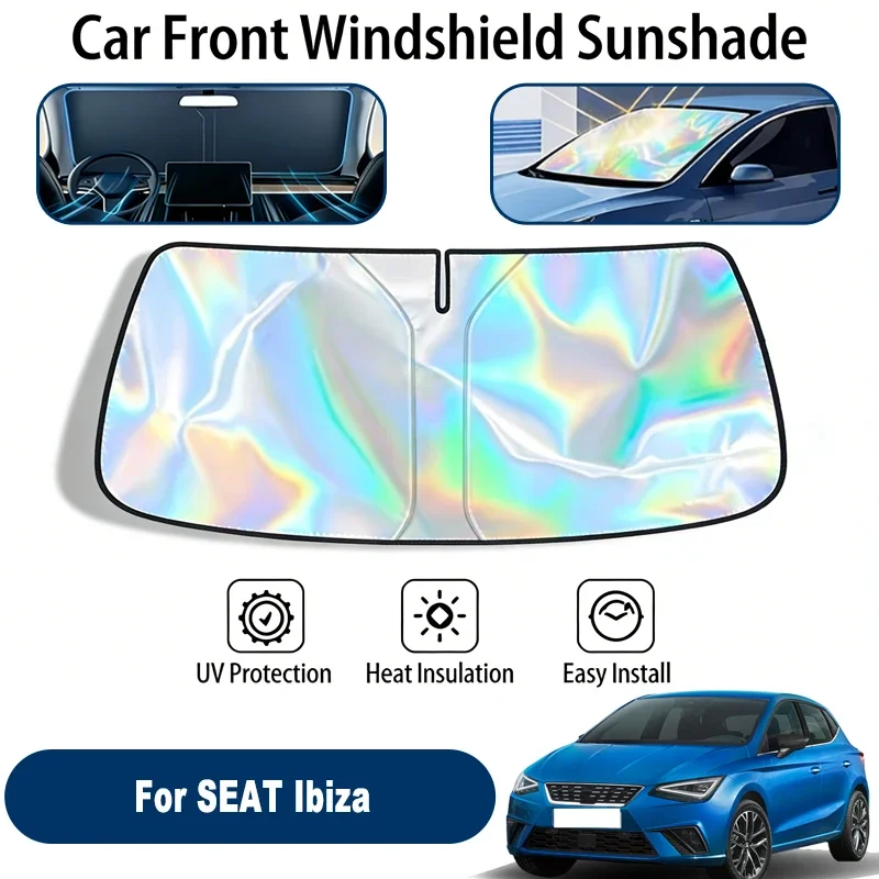 Car Windshield Sun Shade UV Reflective Sun Visor Protection Cover For SEAT Ibiza 6J 6P KJ1 2008-2026
Car Windshield Sun Shade UV Reflective Sun Visor Protection Cover For SEAT Ibiza 6J 6P KJ1 2008-2026