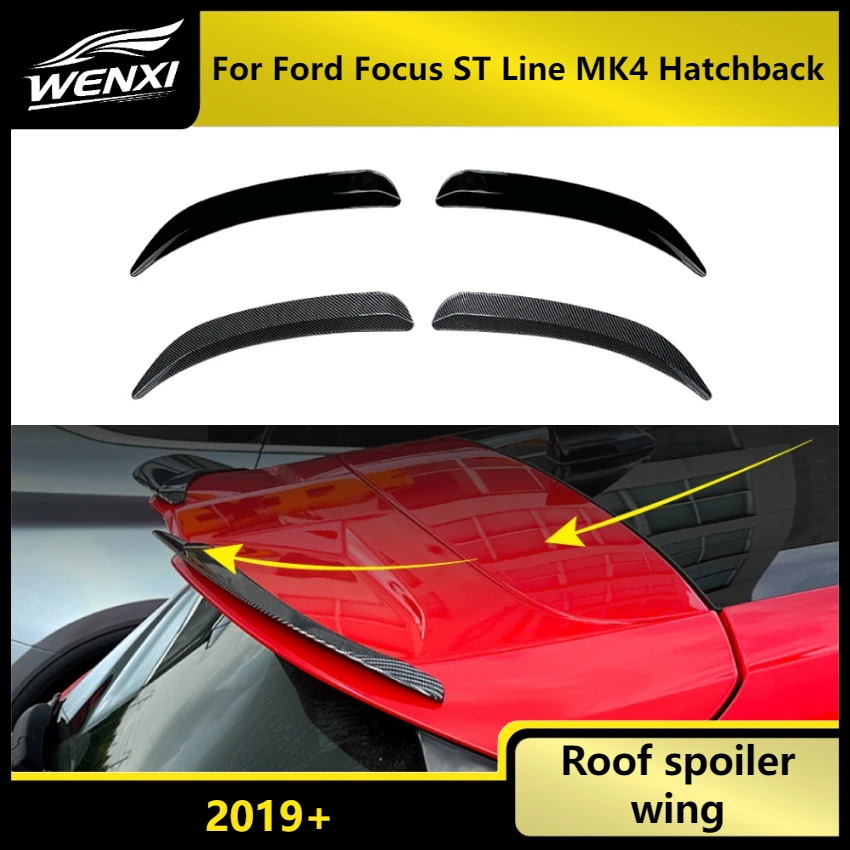 Car Rear Trunk Roof Spoilers Wing For Ford Focus ST Line MK4 Hatchback 2019+ Tail Wings Fixed Wind Spoiler Body Kits Accessories
Car Rear Trunk Roof Spoilers Wing For Ford Focus ST Line MK4 Hatchback 2019+ Tail Wings Fixed Wind Spoiler Body Kits Accessories