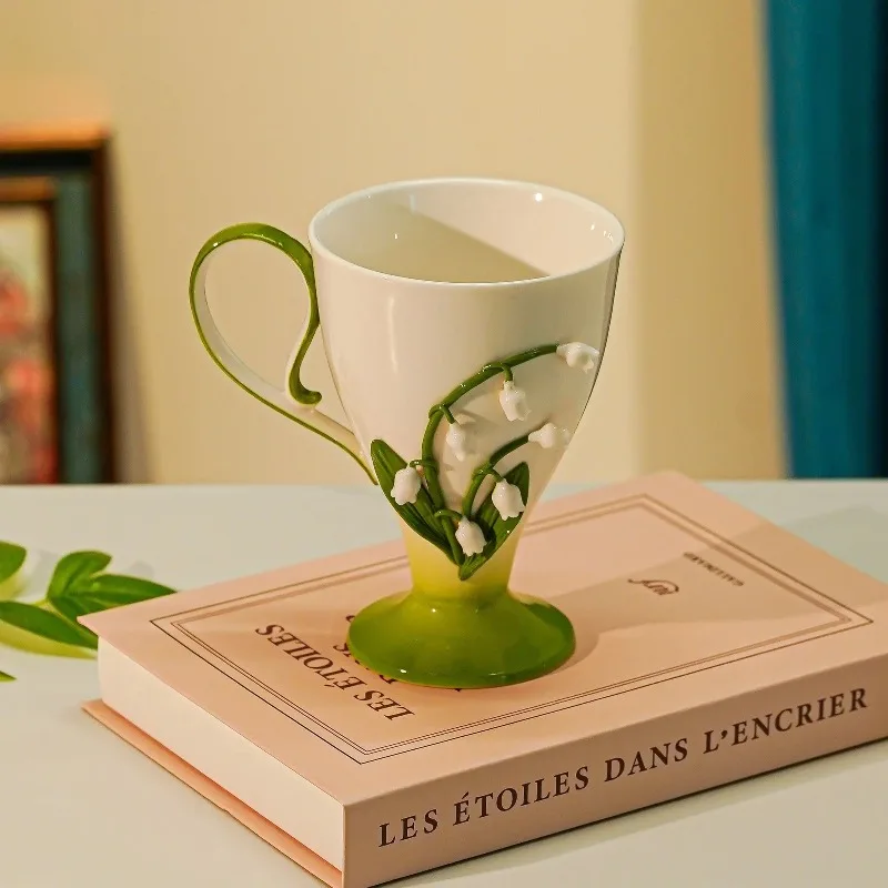 High End Handmade Orchid Ceramic Mug Large Capacity Coffee Tea Cup High Value Drinking Cup Restaurant Home Christmas Gift
High End Handmade Orchid Ceramic Mug Large Capacity Coffee Tea Cup High Value Drinking Cup Restaurant Home Christmas Gift