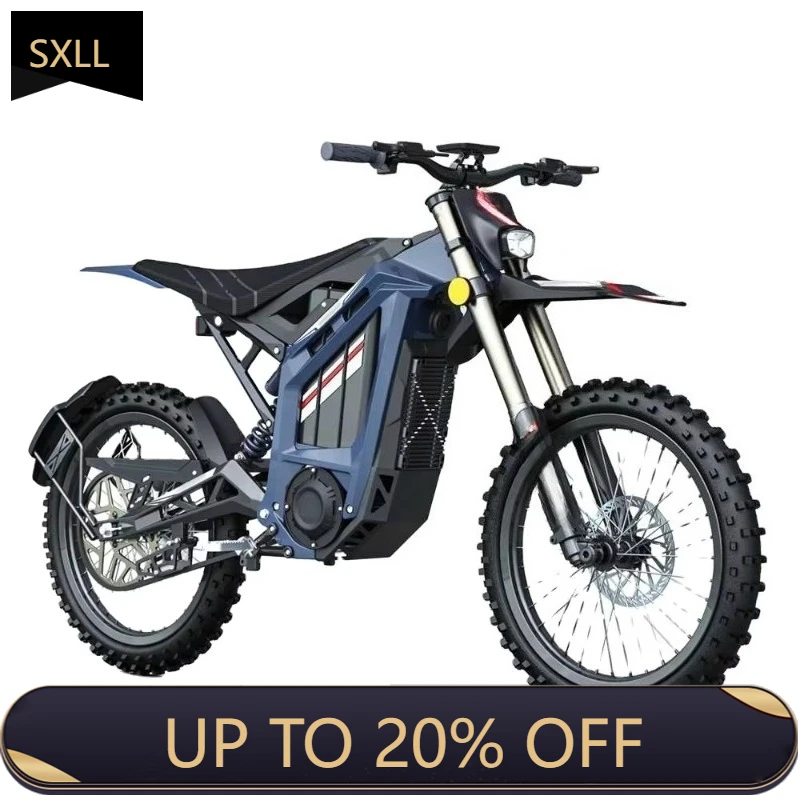 Электрический спортивный мотоцикл SXLL 8000W 72V: Мощный, высокоскоростной, для бездорожья
Электрический спортивный мотоцикл SXLL 8000W 72V: Мощный, высокоскоростной, для бездорожья